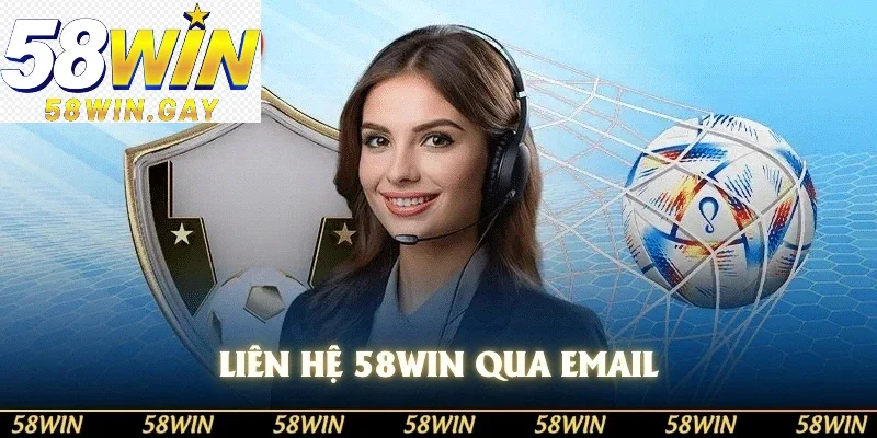 Liên hệ 58WIN qua email