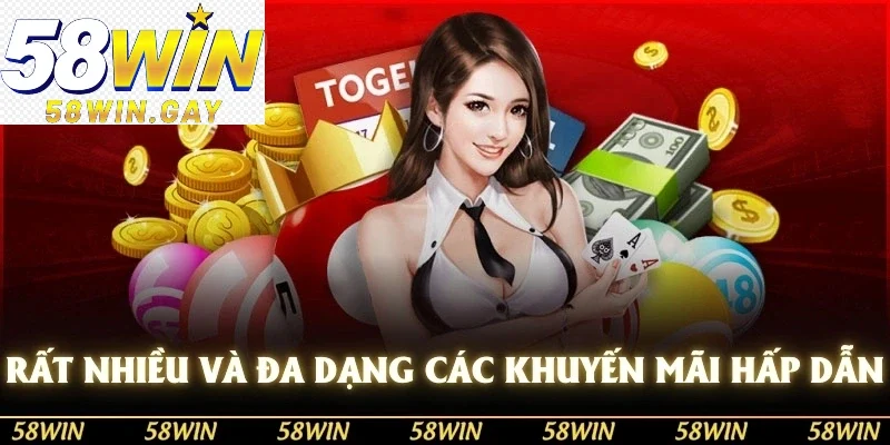 Rất nhiều và đa dạng các khuyến mãi hấp dẫn